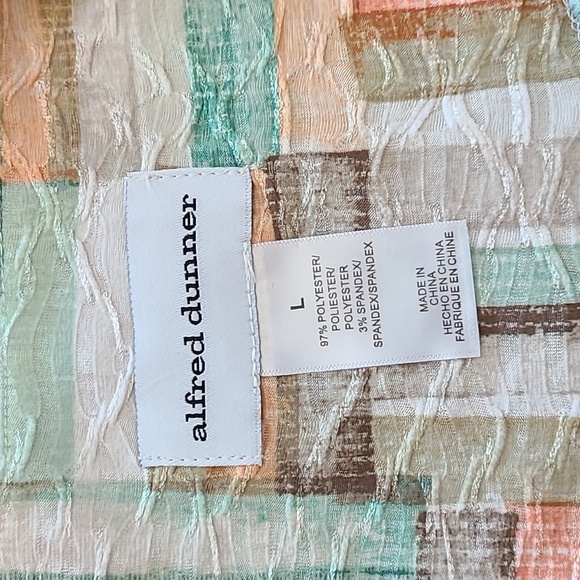 Alfred dunner womens size large shirt - Picture 3 of 12